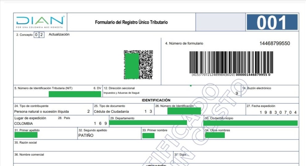 ¿Cómo descargar el RUT actualizado?